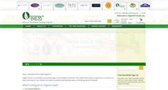 Desktop Screenshot of organixsouth.com