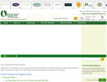 Tablet Screenshot of organixsouth.com